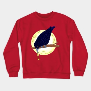 Spooky Raven Crewneck Sweatshirt